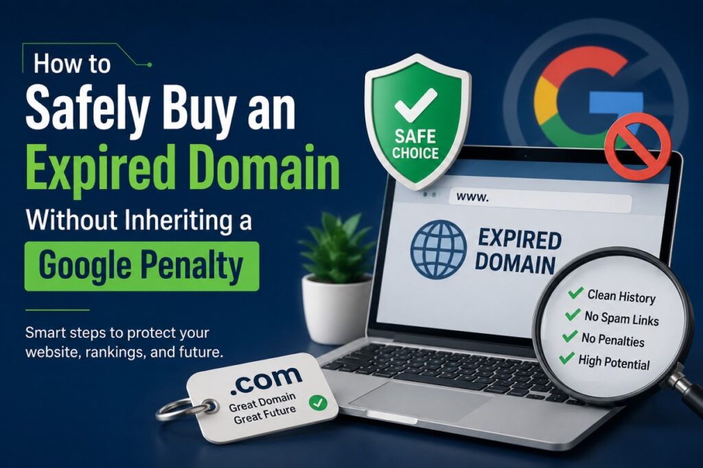 How to Safely Buy an Expired Domain Without Inheriting a Google Penalty