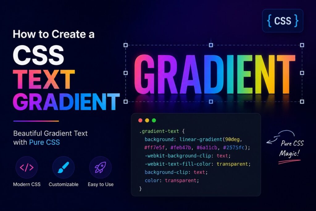 How to Create a CSS Text Gradient