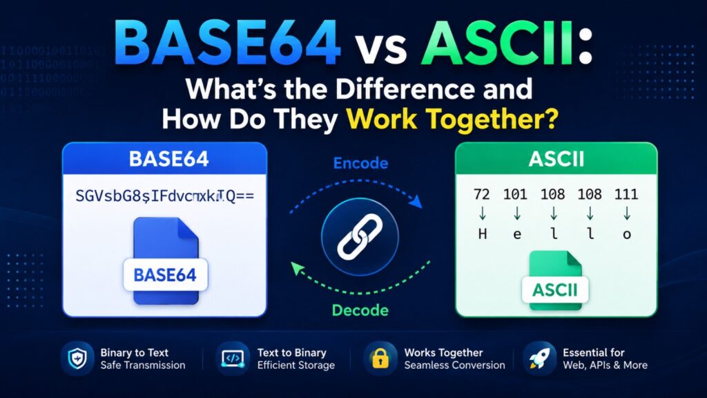 Base64 vs ASCII