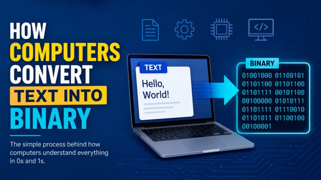 How Computers Convert Text Into Binary