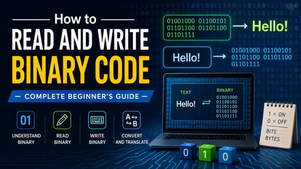 How to Read and Write Binary Code